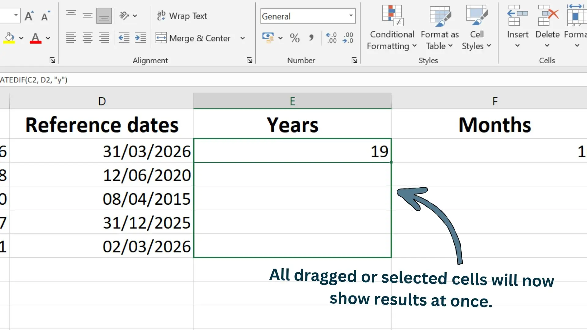 Excel Step 4b Final Bulk Calculation