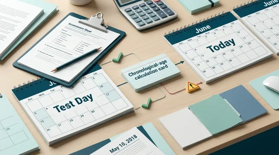 Common Chronological Age Mistakes (and How to Avoid Them) 6 Using Today's Date Instead of the Test Date